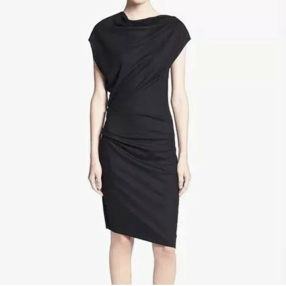 Helmut Lang Black Wool Dress, New without Tags